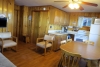 Cottage G - kitchen & living room