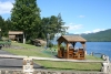 View of Gazebo and Cottages G & H