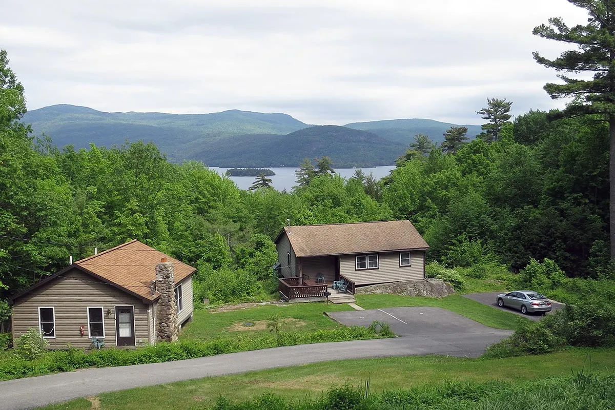 View from hillside cottage #12