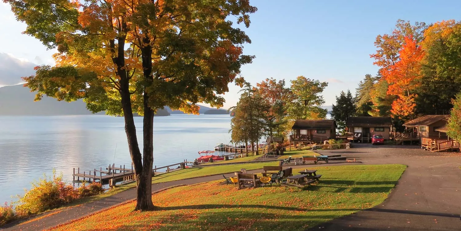 Lake George View at Candlelight Cottages